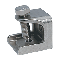 Details about   GIBSON 5590 Stainless Steel Right Angle Beam Clamp for 1-5/8 in Strut 